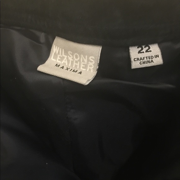 Navy Suede pantsuit - Picture 7 of 8